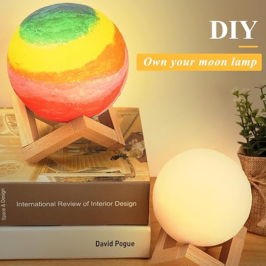 Lampe lune a poser Confort-Celeste