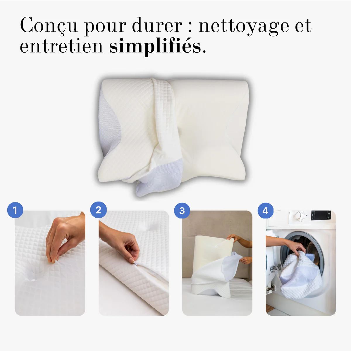 Oreiller cervical à mémoire de forme Ma boutique
