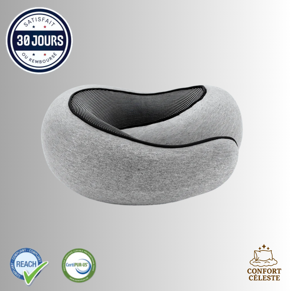 Oreiller Cervical en Forme de U Confort-Celeste
