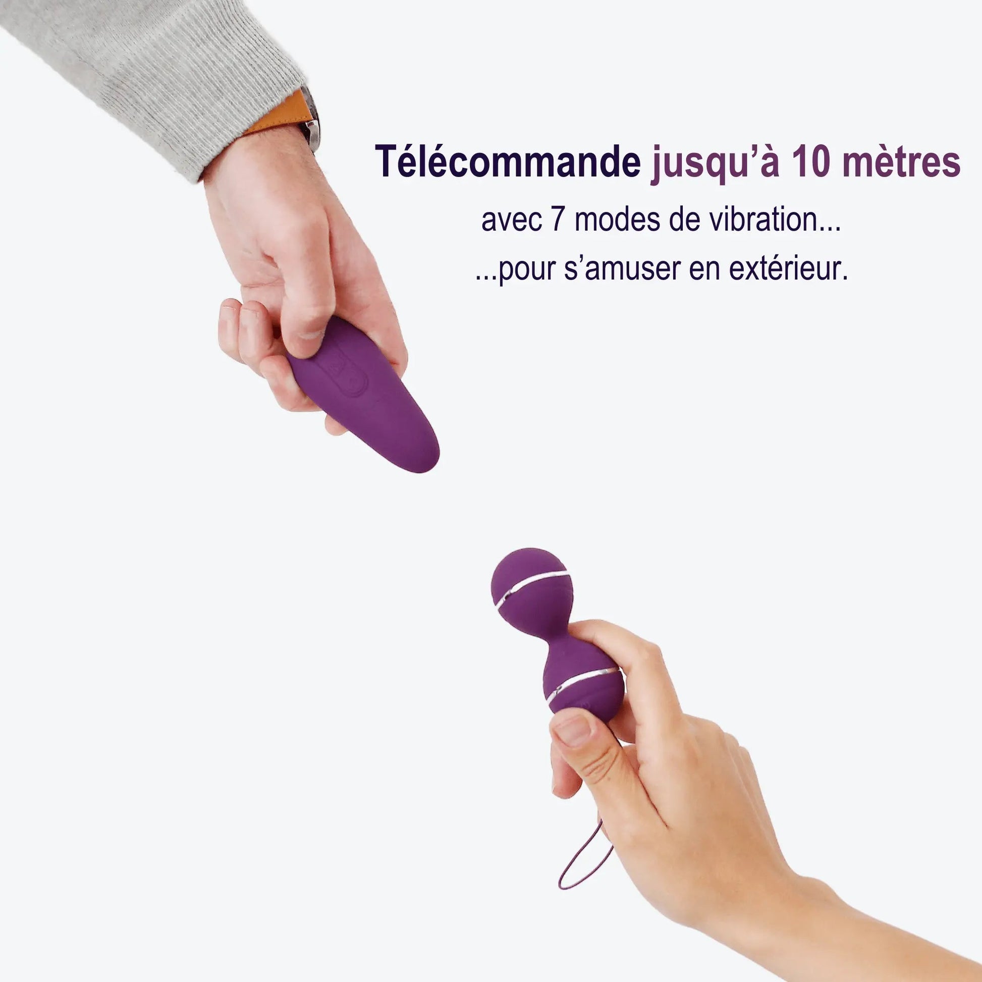 Dalia - Boules de geisha télécommandées Confort-Celeste